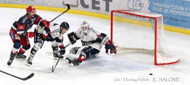 Photo hockey match Grenoble  - Angers  le 06/11/2021