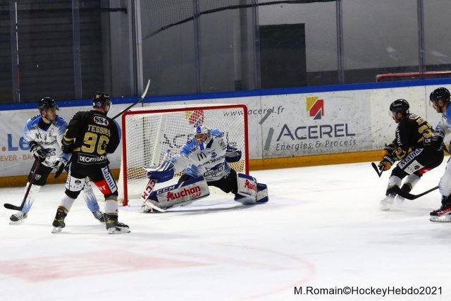 Photo hockey match Rouen - Gap  le 06/11/2021