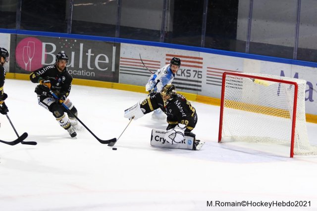 Photo hockey match Rouen - Gap  le 06/11/2021