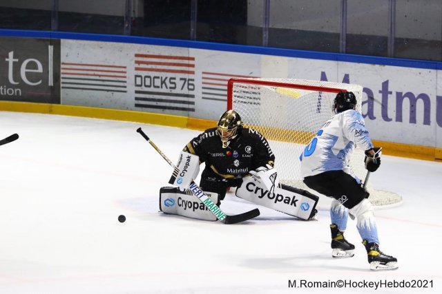 Photo hockey match Rouen - Gap  le 06/11/2021