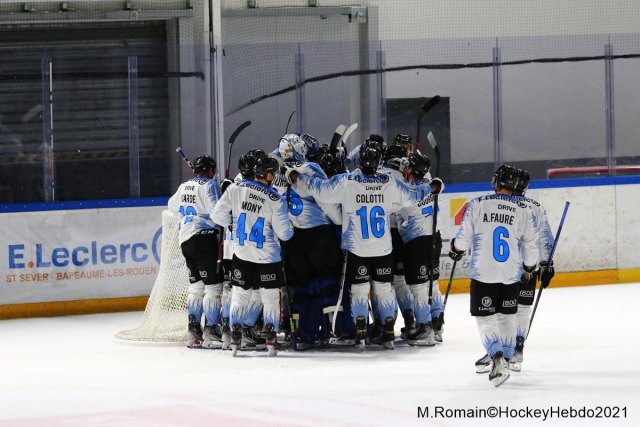 Photo hockey match Rouen - Gap  le 06/11/2021