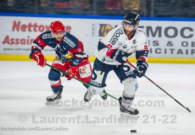 Photo hockey match Grenoble  - Angers  le 06/11/2021