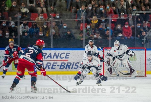 Photo hockey match Grenoble  - Angers  le 06/11/2021
