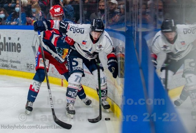 Photo hockey match Grenoble  - Angers  le 06/11/2021