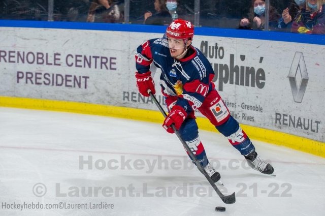 Photo hockey match Grenoble  - Angers  le 06/11/2021