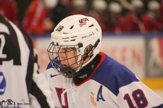 Photo hockey match United States of America - Switzerland le 11/11/2021