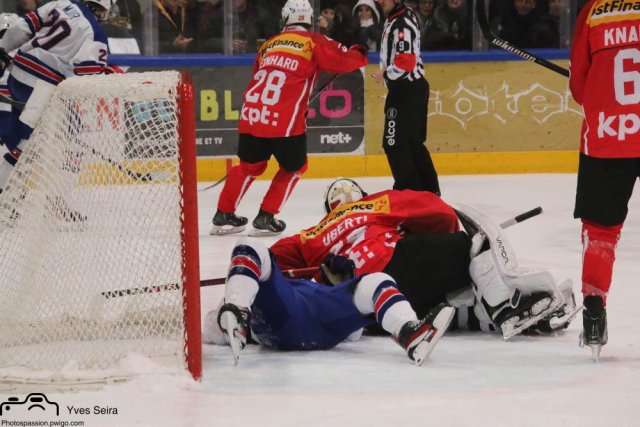 Photo hockey match United States of America - Switzerland le 11/11/2021