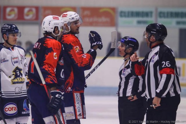 Photo hockey match Clermont-Ferrand - Dunkerque le 13/11/2021