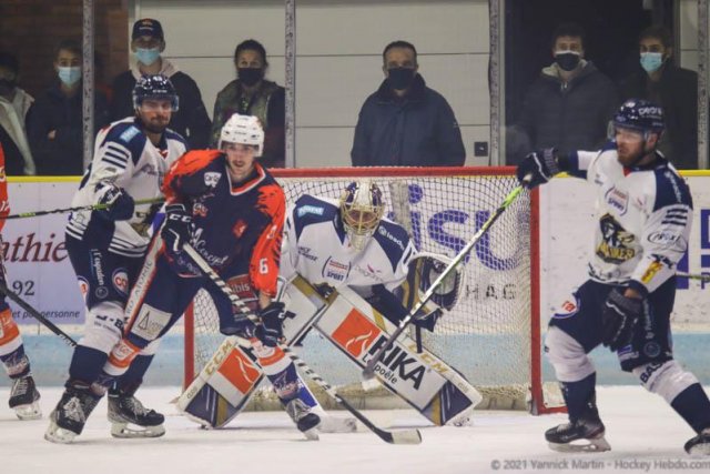 Photo hockey match Clermont-Ferrand - Dunkerque le 13/11/2021