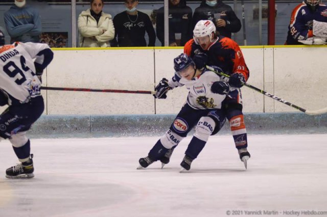 Photo hockey match Clermont-Ferrand - Dunkerque le 13/11/2021