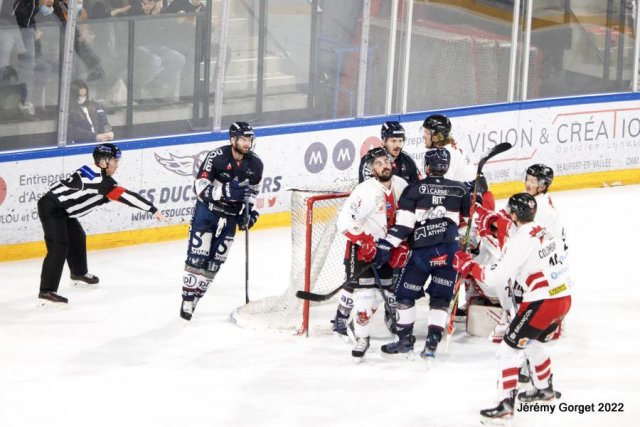 Photo hockey match Angers  - Briançon  le 17/11/2021