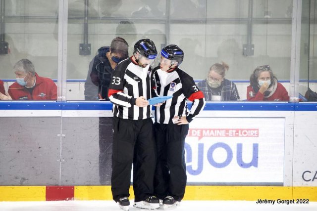 Photo hockey match Angers  - Briançon  le 17/11/2021