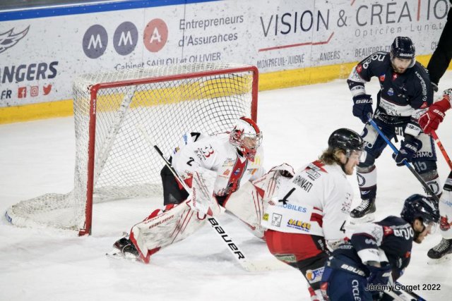 Photo hockey match Angers  - Briançon  le 17/11/2021