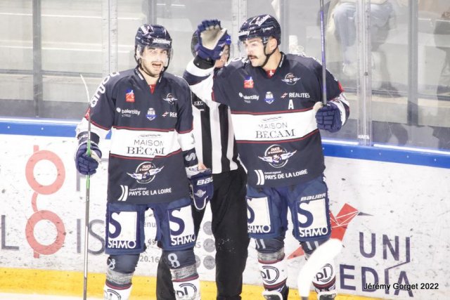 Photo hockey match Angers  - Briançon  le 17/11/2021