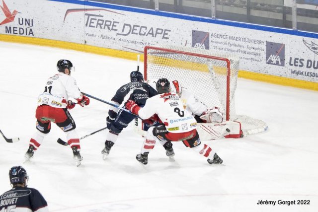 Photo hockey match Angers  - Briançon  le 17/11/2021