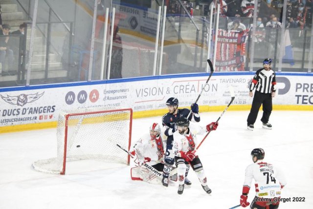 Photo hockey match Angers  - Briançon  le 17/11/2021