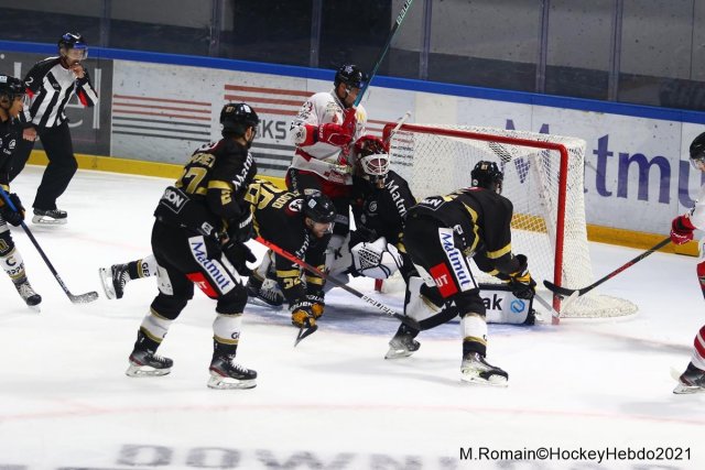 Photo hockey match Rouen - Briançon  le 19/11/2021