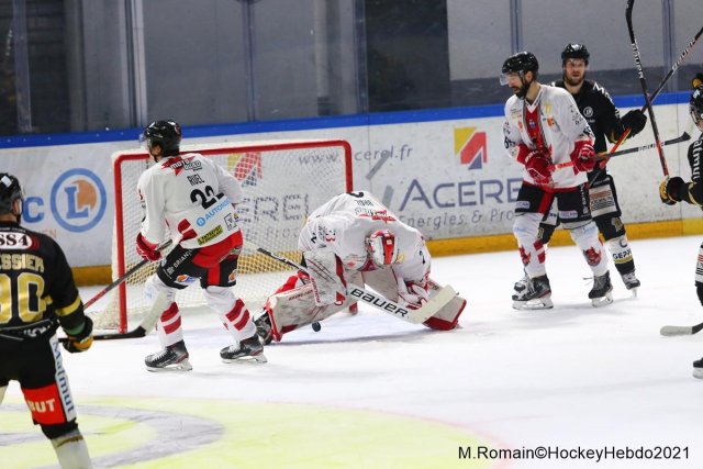 Photo hockey match Rouen - Briançon  le 19/11/2021