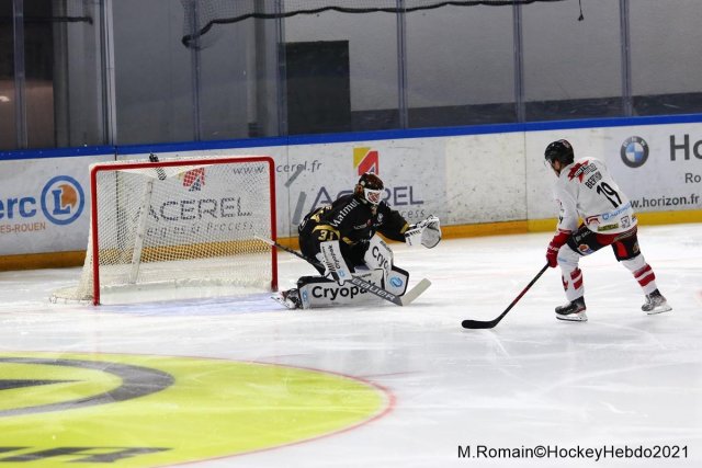 Photo hockey match Rouen - Briançon  le 19/11/2021