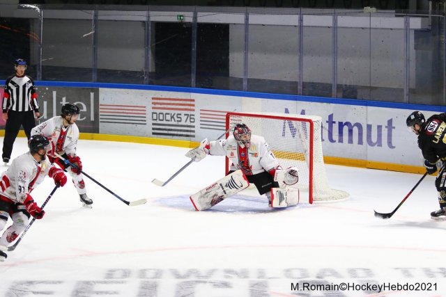 Photo hockey match Rouen - Briançon  le 19/11/2021