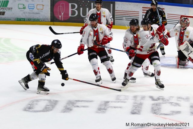 Photo hockey match Rouen - Briançon  le 19/11/2021