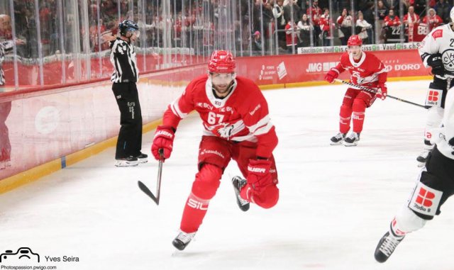 Photo hockey match Lausanne - Lugano le 20/11/2021