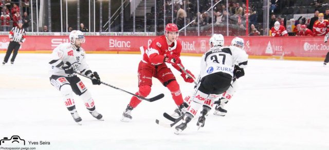 Photo hockey match Lausanne - Lugano le 20/11/2021