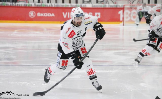 Photo hockey match Lausanne - Lugano le 20/11/2021