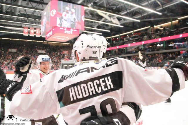 Photo hockey match Lausanne - Lugano le 20/11/2021