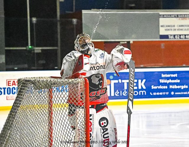Photo hockey match Nantes - Cholet  le 20/11/2021