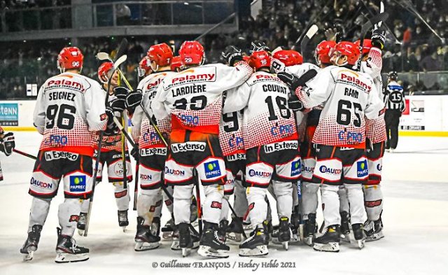 Photo hockey match Nantes - Cholet  le 20/11/2021
