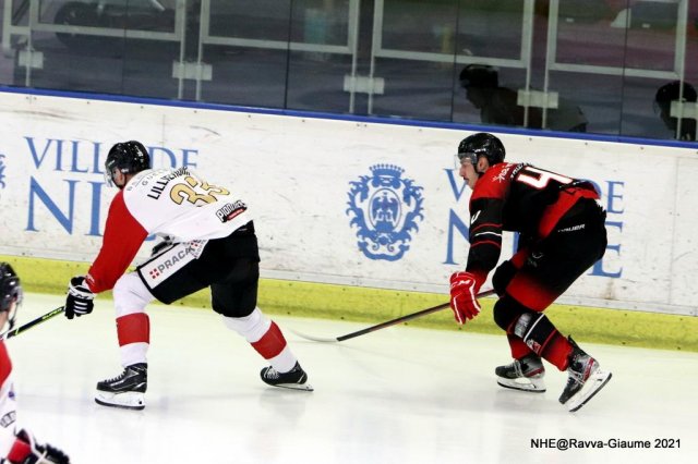 Photo hockey match Nice - Chamonix  le 23/11/2021