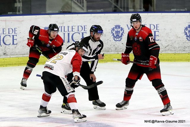 Photo hockey match Nice - Chamonix  le 23/11/2021