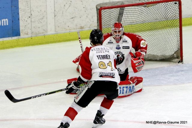 Photo hockey match Nice - Chamonix  le 23/11/2021