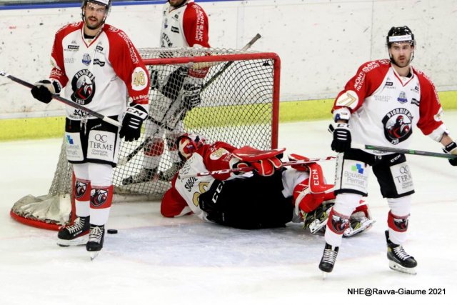 Photo hockey match Nice - Chamonix  le 23/11/2021
