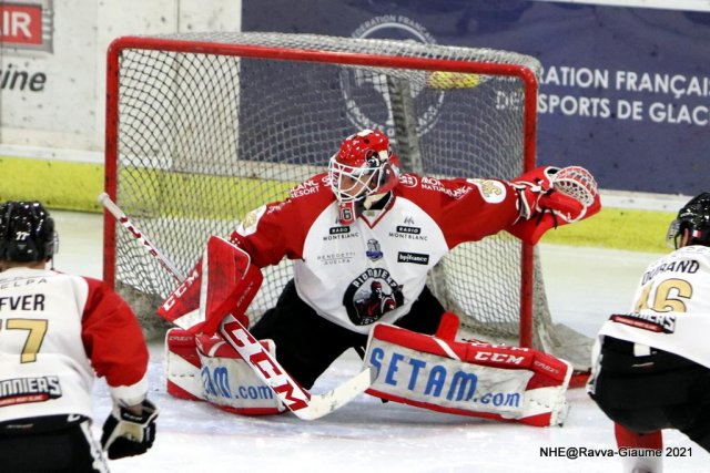 Photo hockey match Nice - Chamonix  le 23/11/2021