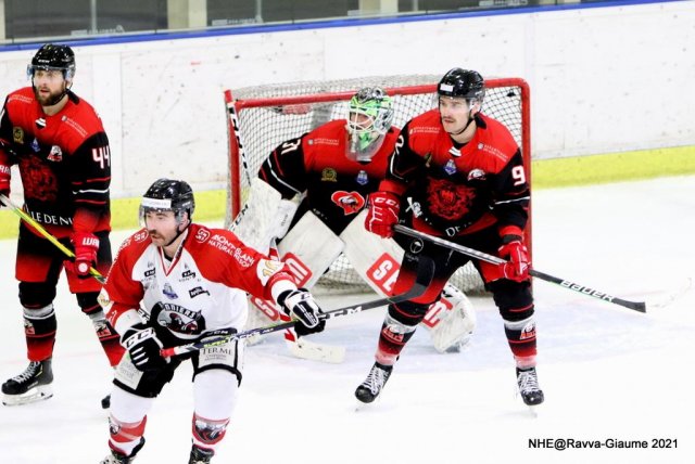 Photo hockey match Nice - Chamonix  le 23/11/2021