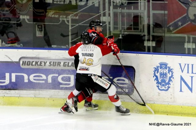 Photo hockey match Nice - Chamonix  le 23/11/2021