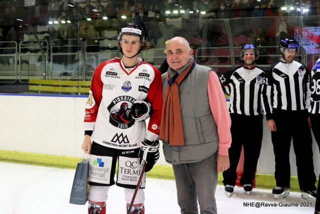 Photo hockey match Nice - Chamonix  le 23/11/2021