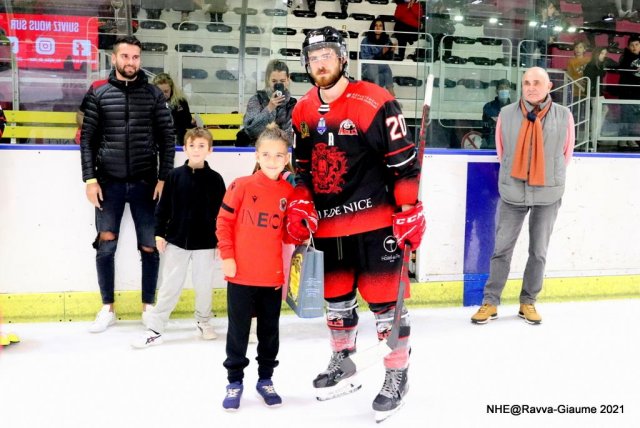 Photo hockey match Nice - Chamonix  le 23/11/2021