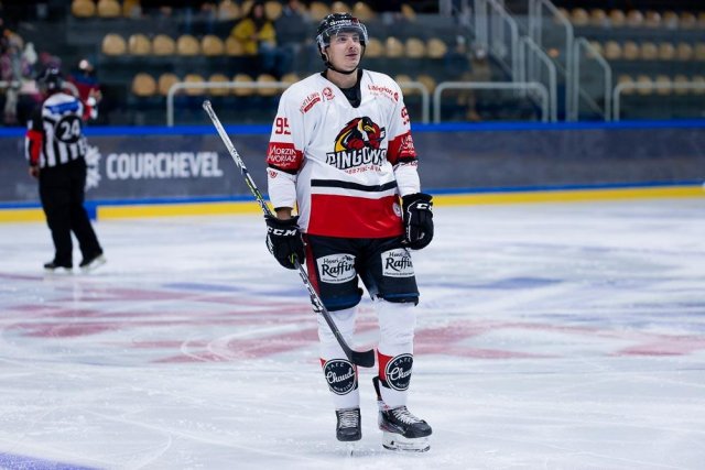 Photo hockey match Courchevel-Méribel-Pralognan - Morzine-Avoriaz le 27/11/2021