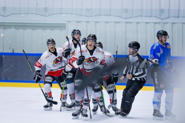 Photo hockey match Courchevel-Méribel-Pralognan - Morzine-Avoriaz le 27/11/2021