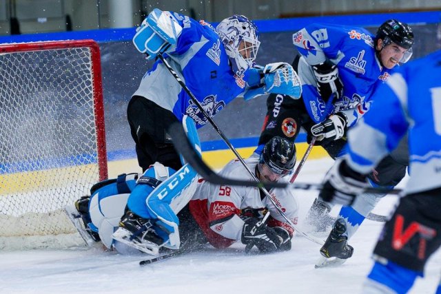 Photo hockey match Courchevel-Méribel-Pralognan - Morzine-Avoriaz le 27/11/2021