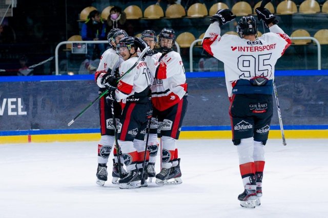 Photo hockey match Courchevel-Méribel-Pralognan - Morzine-Avoriaz le 27/11/2021