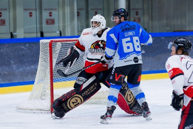 Photo hockey match Courchevel-Méribel-Pralognan - Morzine-Avoriaz le 27/11/2021