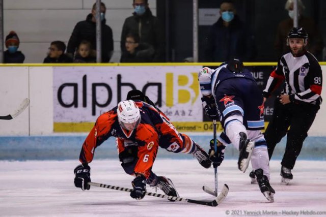 Photo hockey match Clermont-Ferrand - Tours  le 27/11/2021