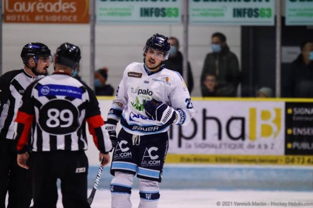 Photo hockey match Clermont-Ferrand - Tours  le 27/11/2021