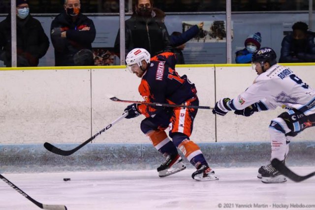 Photo hockey match Clermont-Ferrand - Tours  le 27/11/2021