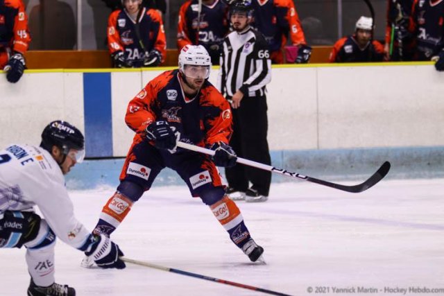 Photo hockey match Clermont-Ferrand - Tours  le 27/11/2021