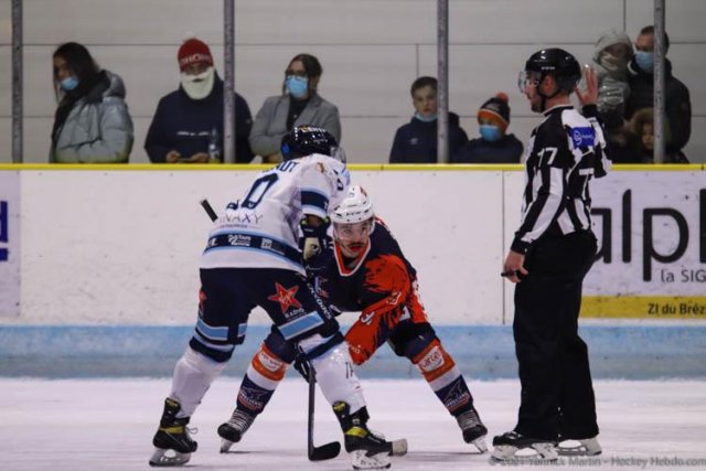 Photo hockey match Clermont-Ferrand - Tours  le 27/11/2021